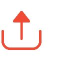 Arrow Out Up Square Half