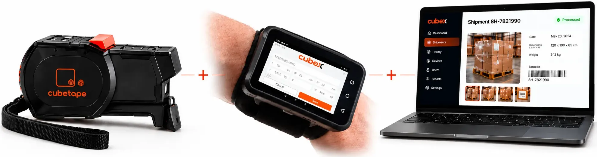 Cubetape Cubex And Shipment Software 1