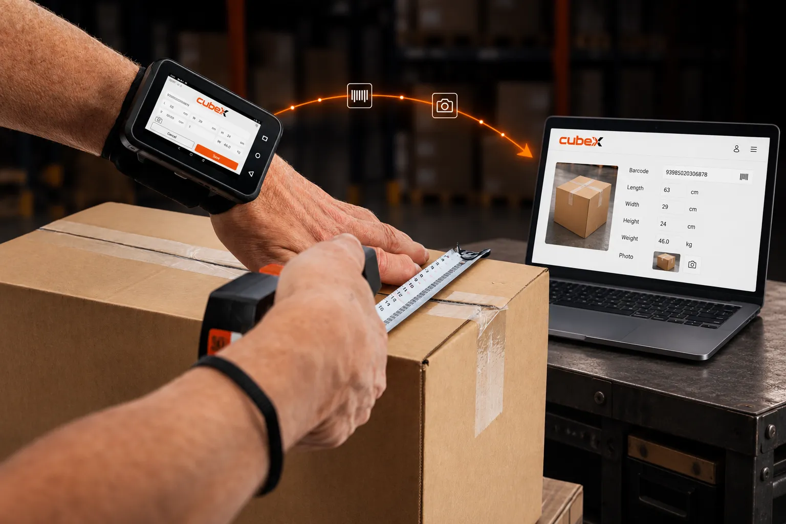Cubex Parcel Measurement Sync 1